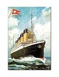 Titanic Vintage Postcard Reproduction Fridge Magnet