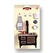 Accessoires pour maison de poupées - Mobilier et accessoires : Cuisine à l'ancienne