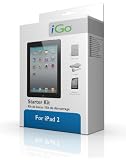 iGo AC05156-0001 Starter Kit f&uuml;r Apple iPad 2 (Case, Displayschutzfolie, KFZ-Ladeadapter)