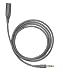 Shure PA640 3' Extension Cable for Shure SE210, SE310, SE420, SE530 and SE530PTH Earphones (Grey)