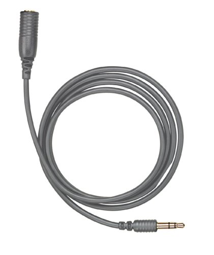 Electronics: Shure PA640 3' Extension Cable for Shure SE210, SE310, SE420, SE530 and SE530PTH Earphones  Grey 