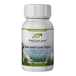 PetAlive Skin and Coat Tonic for Healthy Skin (60 Caps)