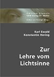Zur Lehre vom Lichtsinne