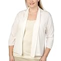 Merona&reg; Plus 3/4 Sleeve Cardigan - Fresh White
