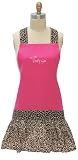 Kay Dee Designs 100-Percent Party Girl Leopard Girly Apron