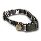 New York Yankees Dog Puppy Pet Collar Small 9-15 Inch Neck Officially Licensed MLB Baseball