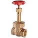 Milwaukee Valve 1174 Series Bronze Gate Valve, Heavy Duty Service, Class 200, Rising Stem, NPT Female
