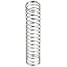Silver-Coated Beryllium Copper Compression Spring .073" OD x .008" Wire Size x 0.370" Free Length