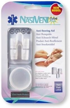 NasiVent Tube Plus Anti Snoring Device 2-Pack (Large) anniversary Sale, special offer!! by Nasivent Tube Plus