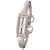 GUCCI (�O�b�`) �r���v 109 GRG WH/BL YA109501 �z���C�g (���f�B�[�X) [���s�A���i]