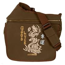 Diaper Dude Messenger Diaper Bag in Good Luck