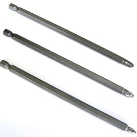 6 PHILLIPS complete 3pc set #1 + #2 + #3 Pro-Grade by hobbytoolsupply