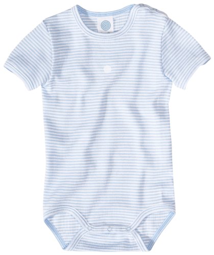 Produkt-Bild: Sanetta 320420 - Body kurzarm geringelt, Organic Cotton