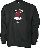 Miami Heat Primary Logo Fleece Crewneck Sweatshirt - XX-Large