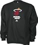 Miami Heat Primary Logo Fleece Crewneck Sweatshirt
