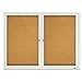 Quartet Enclosed Bulletin Board