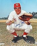 Johnny Bench Autographed 16x20 Photograph (Catching) - HOF 89