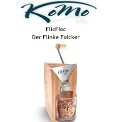 Flocker, FlicFloc, Komo, Getreideflocker, Korund Metallwalzen, Bei gutem Antrieb ca. 100g/min Vollkorn Flocken, Fl�sster Leise, Einfache und schnelle in Betrieb nahme, Ein blickfang in jeder K�che.
