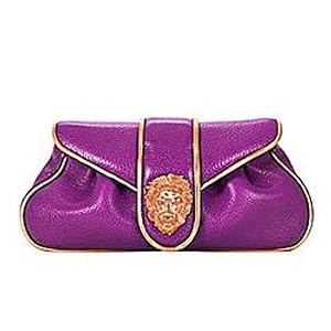 Dooney Bourke Hayden Oversize Clutch Purple