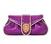 Dooney Bourke Hayden Oversize Clutch Purple