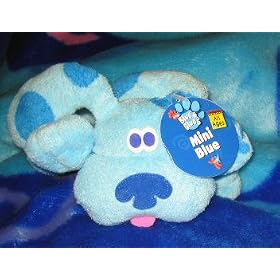 Click here to buy BLUES CLUES BLUE'S Mini Plush Blue NWT by BLUE.