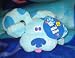 BLUES CLUES BLUE'S Mini Plush Blue NWT