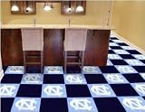 North Carolina Tar Heels - UNC 18x18 tiles Carpet Tiles Set of 20 Carpet Tiles