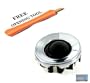 Jet Black Blackberry Trackball / Joystick / Navigate / Pearl / Ring Repair Replacement Fix Fixing