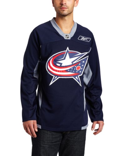 NHL Columbus Blue Jackets Practice Jersey (Navy, X-Large)