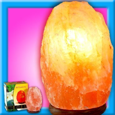 Himalayan Natural Crystal Salt Lamp 3-4 Lbs