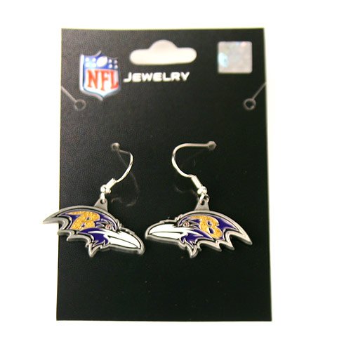 Baltimore Ravens Dangle Earrings