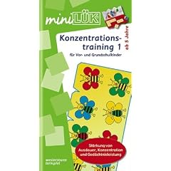 L�K mini. Konzentrationstraining 1: St�rkung von Ausdauer, Konzentration und Ged�chtnisleistung