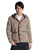 (ビーノ)BENO ミックスボアプレミアムボタンショールカラーＪＫ 133W3449
