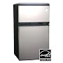 Sunpentown Energy Star 3.2-Cu Ft Double Door Refrigerator with Silver Door