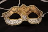 Gisela Graham Christmas Decoration Mask - Gold  Silver