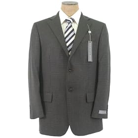 Oscar De La Renta Mens 2 Button Charcoal Gray Wool Sport Coat Blazer Jacket - Size 46R by Oscar de la Renta