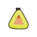 Aardvark Reflective Yield symbol 7x7" with Velcro Strap