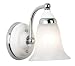 Derby Collection Chrome Finish Wall Sconce