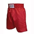Boxing Shorts in Solid Red Size: Extra Large