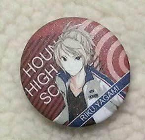 Tinplate Badge Button Key Chain Key Ring Schoolbag Ornament Coat Chain for Anime Prince of Stride: Alternative Riku Yagami Cos Gift