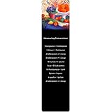 Magic Mark Cook Book Size, Non-Slip Book Mark, African Violets by Wendy Hoile