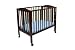 Dream On Me 3-in-1 Folding Portable Crib - Cherry