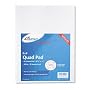 Ampad Quadrille Pad with 8 Squares per Inch, Letter Size, 20 lb, White, 50 Sheets per Pad (22-005)