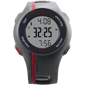 Garmin Forerunner 110 GPS-Enabled Sport Watch with Heart Rate Monitor (Red)