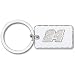 LogoArt Jeff Gordon Sterling Silver Keychain