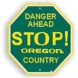 Oregon Ducks Stop Sign