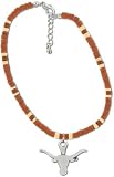 Sporting Goods : Texas Longhorns Wood Bead Bracelet/Anklet
