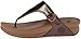 FitFlop Women's Superjelly Rubber Flip Flops Jelly Sandal, Bronze, 6 M US