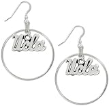 UCLA Bruins School Charm Round Earrings