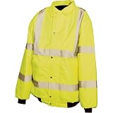 Silverline 244989 Hi-Vis Bomberjacke Klasse 3 Gr&ouml;&szlig;e XL